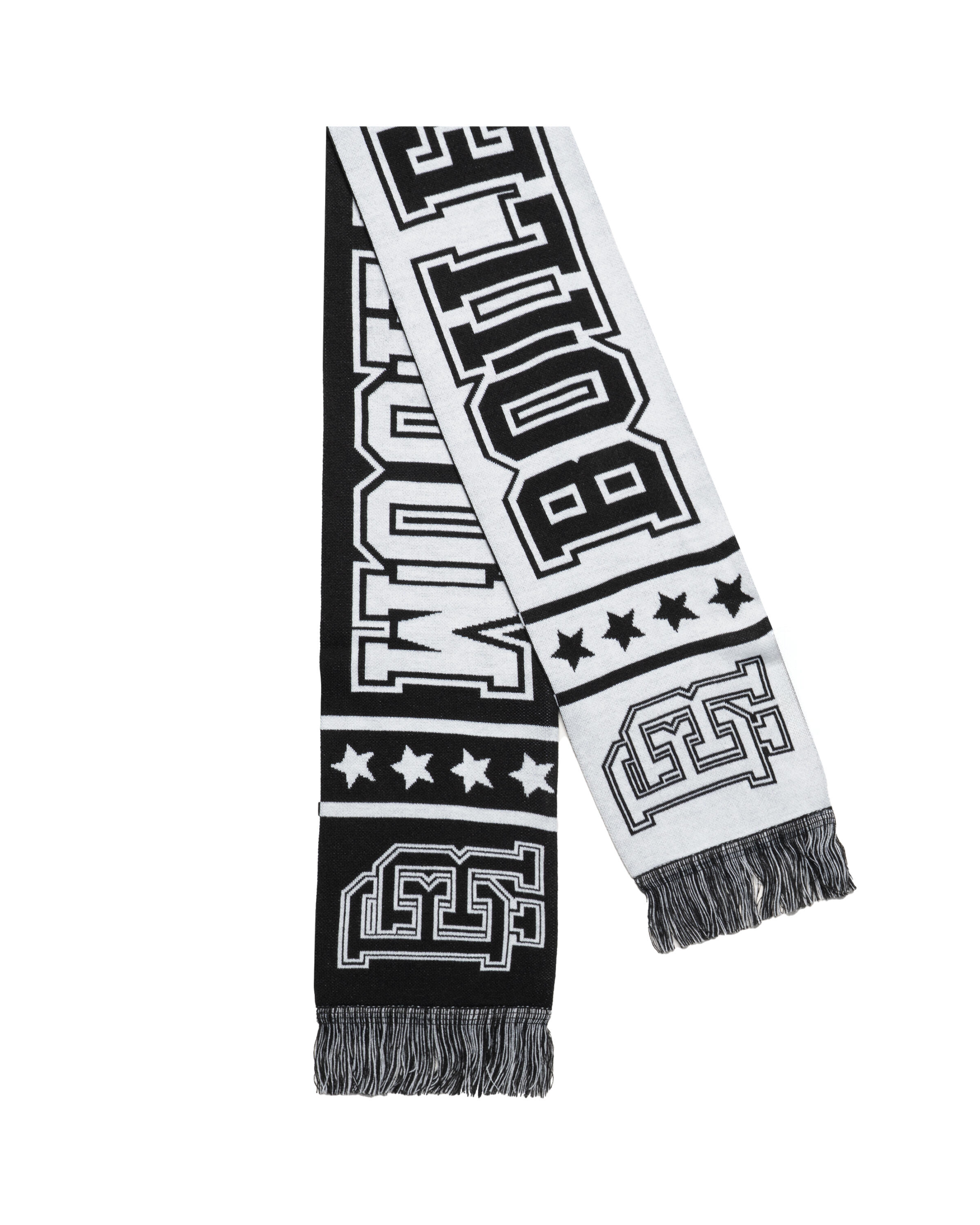 Boiler Room FOOTBALL SCARF | AW25AC02BLK | AFEW STORE